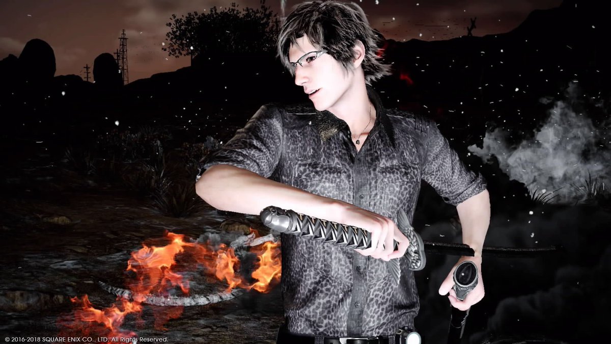 撮れたと思ったら刀が思いっきり貫通してる…_(:3 」∠)_
#FF15 #FFXVSnapshot #イグニス