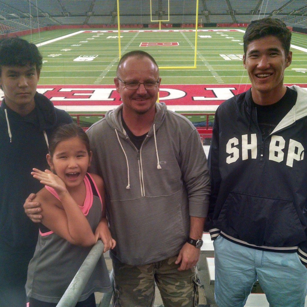 das0487's tweet photo. @atowndown2 my kids who are adopted from Kazakhstan and big RU fans wish u the best of luck over there #representtheR #USA @CoachGoodale https://t.co/DthUOOsCA0