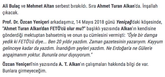 Sayın Arslan Tekin'e Yeniçağ Gazetesi'ndeki Ahmet Turan Alkan'ın Mektubu isimli yazısı için teşekkürler.. yenicaggazetesi.com.tr/ahmet-turan-al…