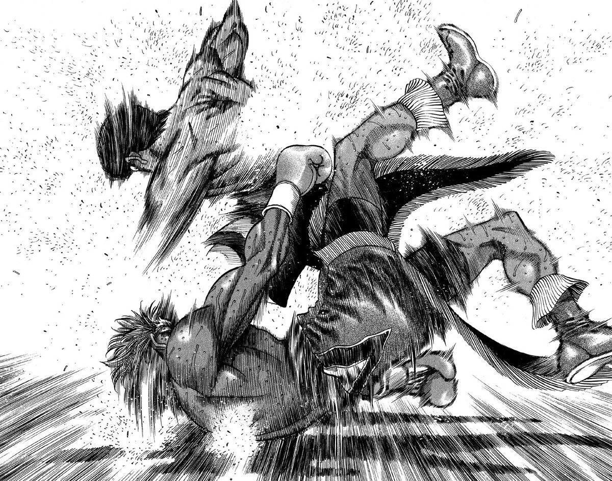 RawMangaFights's tweet photo. Takamura Mamoru vs. Bryan Hawk (Hajime no Ippo) https://t.co/eqE7EdIT43