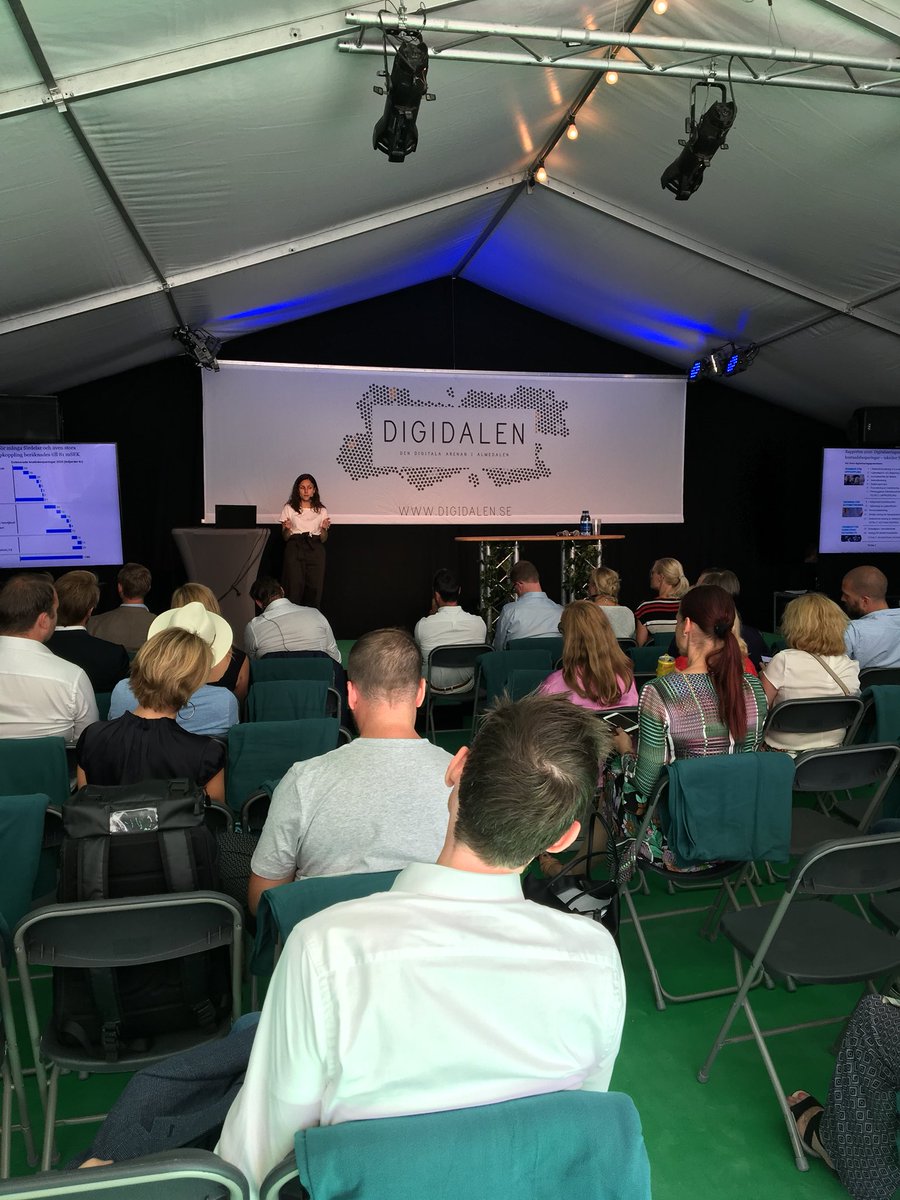 digidalen's tweet image. På scen: @McKinsey på @Cisco seminarium om digital vård i #digidalen #almedalen18