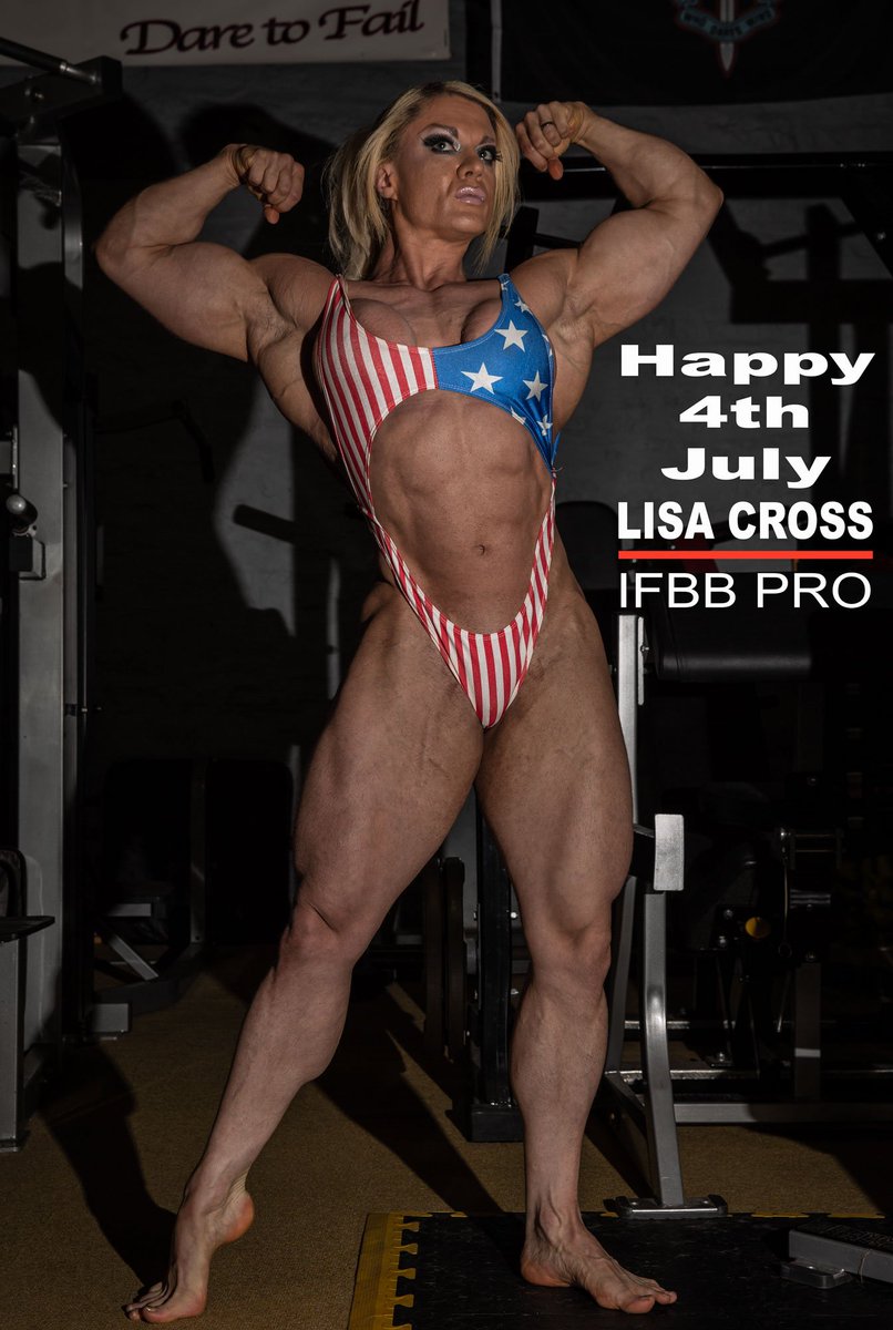 IFBB PRO LISA CROSS on Twitter: "Happy 4th of July to all my American friends. This shot was