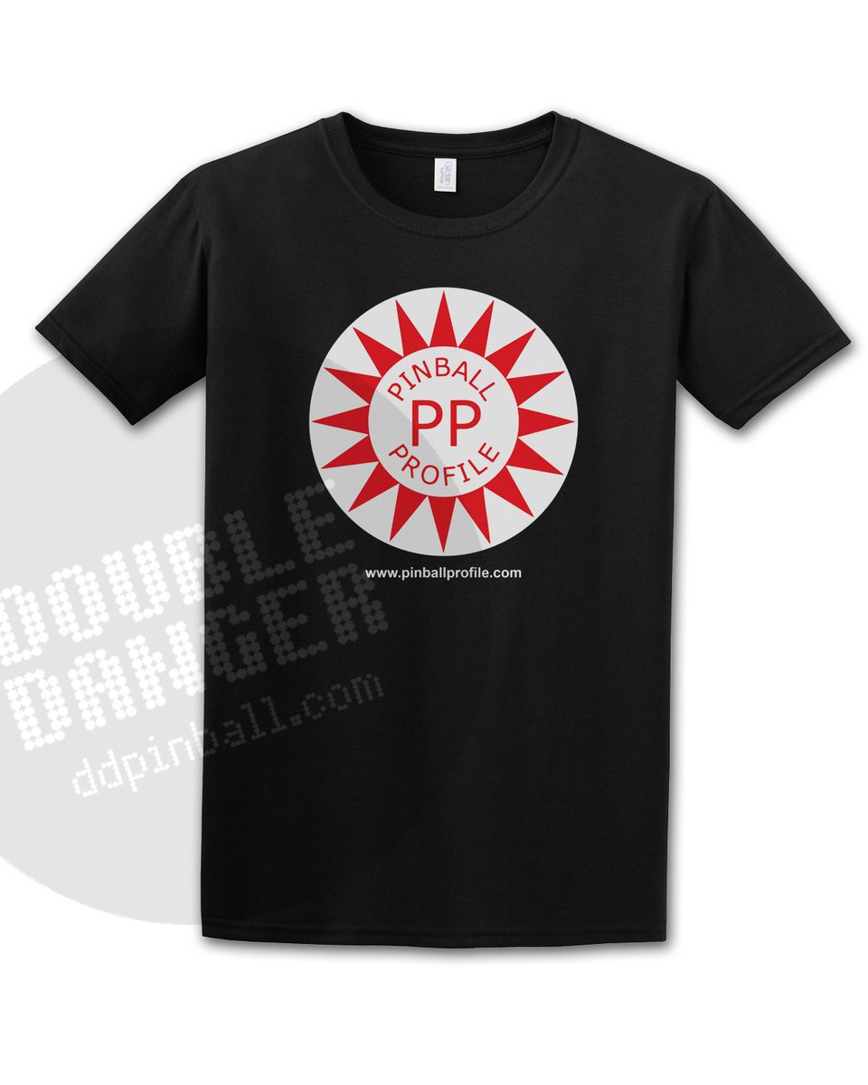 PinballProfile's tweet photo. Pinball Profile shirts are HERE! Thanks to @DoubleDangerPB. Available in blue &amp; black. Pre-order by July 15th &amp; get FREE shipping to Pinburgh. 
Enter promo code REPLAYFX

Who's in? (and thank you for your continued support!)
Go to: https://t.co/2WTEtUQNj9 https://t.co/0TsVKMWXAN