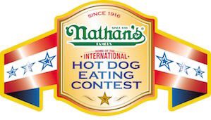 eatingcontest's tweet photo. TODAY! @originalnathans Fourth of July International Hot Dog Eating Contest!

10:50a ET – Women’s Competition – ESPN3 / ESPN App

12p ET – Men’s Competition – ESPN2
 
Men’s Competition will also re-air on ESPN2 at 4p and 7:30p ET https://t.co/Z6NeQmaKj9