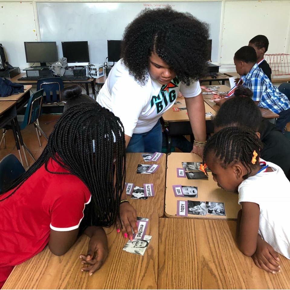 _ACTNation's tweet photo. Today’s ACTIVATION at @DIBIADream Summer of DREAMS Camp focused on learning about emotions. Students created “Heart Maps” with Ms. Kemoni and learned how to correctly identify the feelings associated with each emotion✨. 

#ACTNation #SummerofDREAMS https://t.co/WV8CXoMgYk