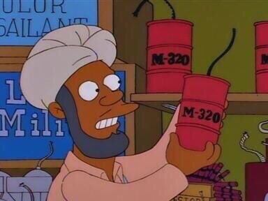 Simpsons_tweets's tweet photo. "Celebrate the independence of your nation by blowing up a small part of it." #HappyFourthofJuly https://t.co/TYMtIKeeVd