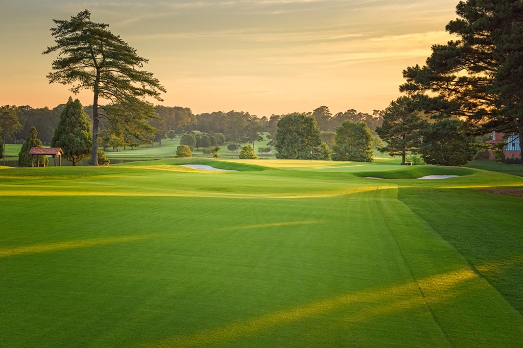 Our golf course is 110 years old today. Though greats such as Donald Ross, George Cobb, and Rees Jones have all made changes since, on this day in 1908, 18 holes of golf were played at East Lake for the very first time.