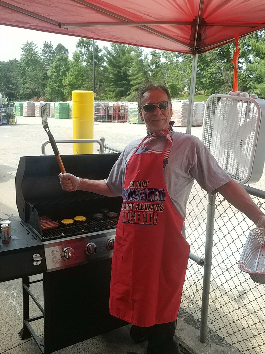 Grill master Ward #MA2018july4 #4607