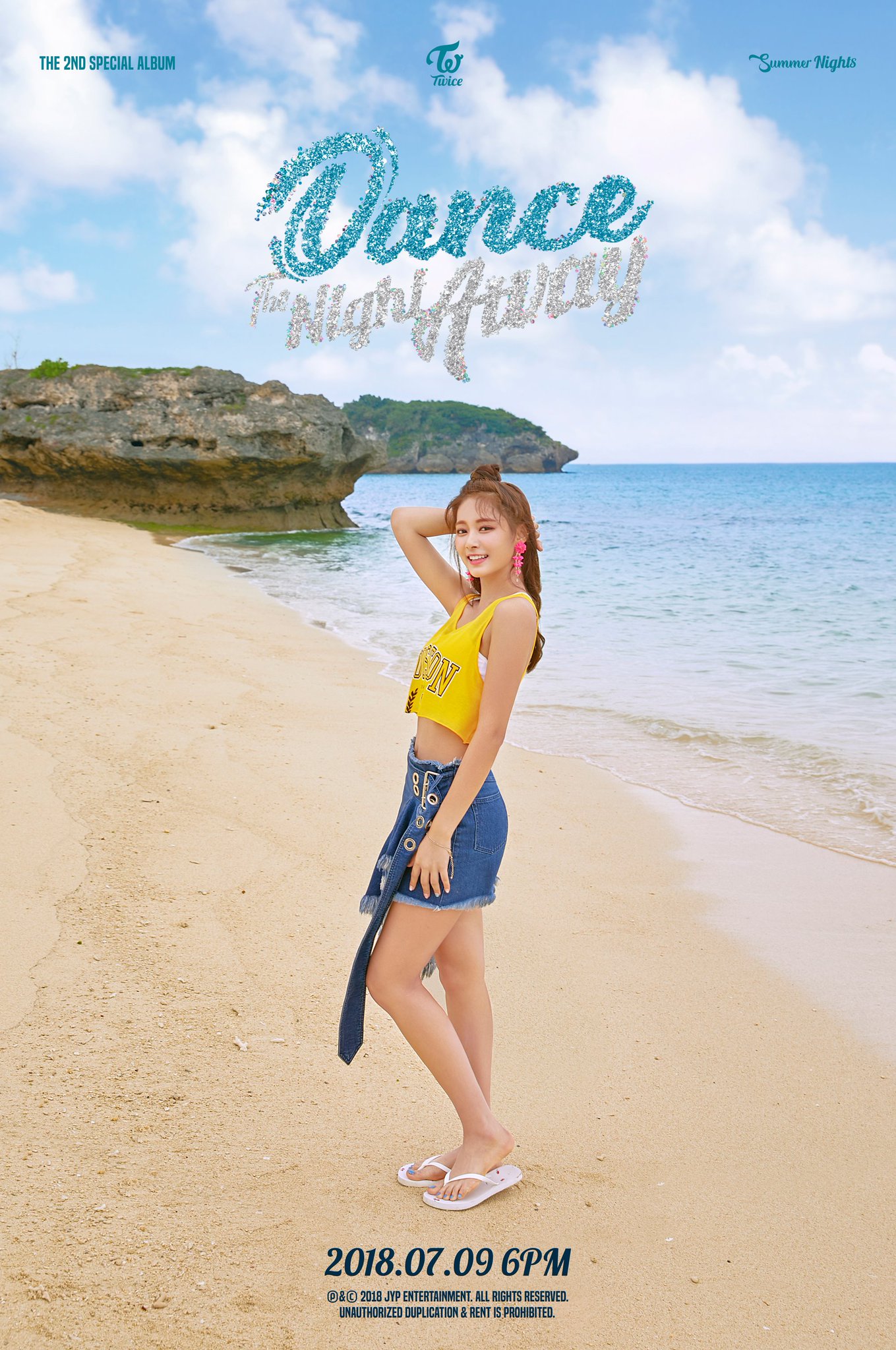 TWICE サイン summer night TWICE - SUMMER NIGHTS (2ND SPECIAL ALBUM) (3 VERSIONS)