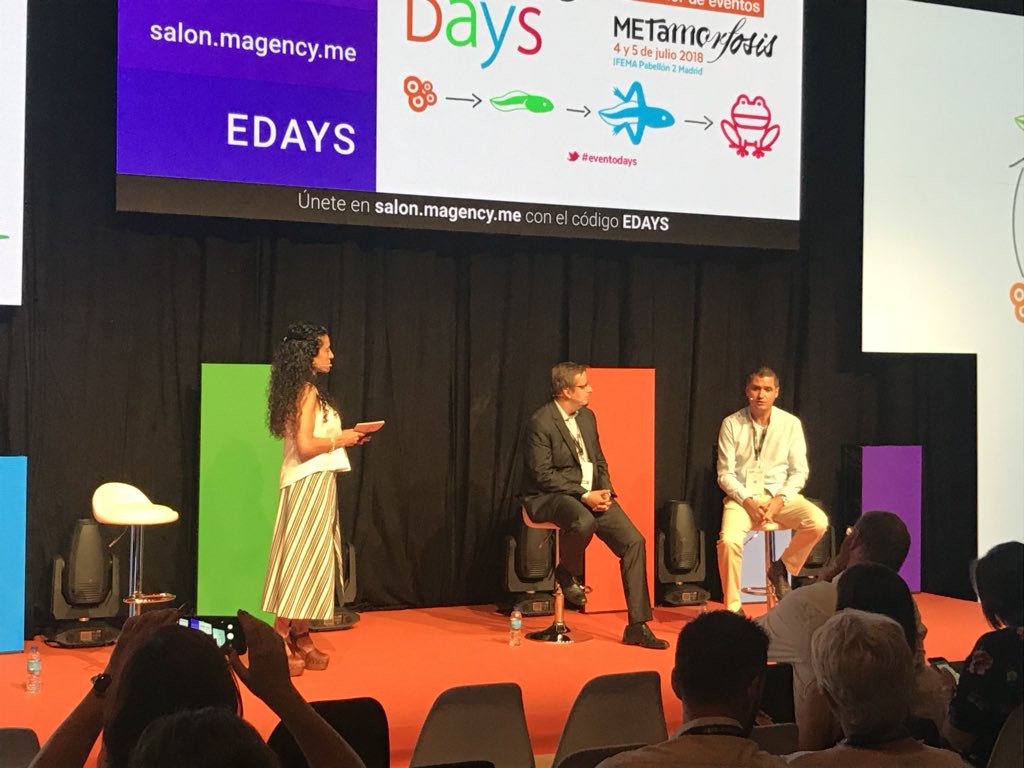 Una interesante sesión en #eventodays en la que <a href="/SpainDMCs/">SpainDMCs</a> explicó a los asistentes qué es lo que hacen sus asociados para traer operaciones #MICE a #Spain y las ventajas de trabajar y colaborar juntos para conseguir el éxito de las operaciones