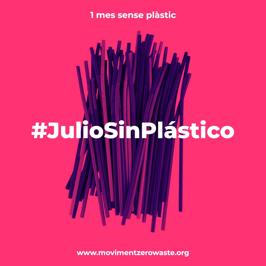 Uneix-te!
#30DíasSinPlástico #JulioSinPlástico #PlasticFreeJuly #movimentzerowaste #zerowaste <a href="/SBCBarcelona/">SBCBarcelona</a> <a href="/espigoladors/">Espigoladors</a> @saoprat