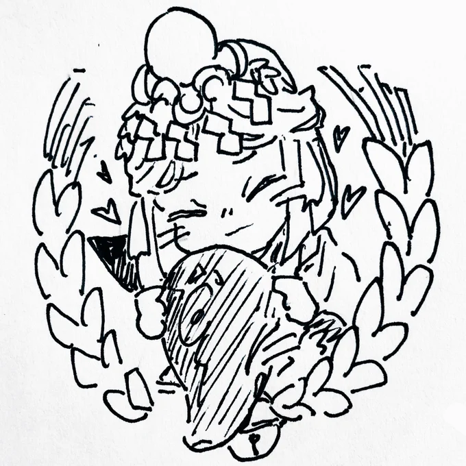 さみょんさん〜〜(@nikumoyash_0852 )
未所持初描きなので色々ご了承くださいすみませ…😌💦 
