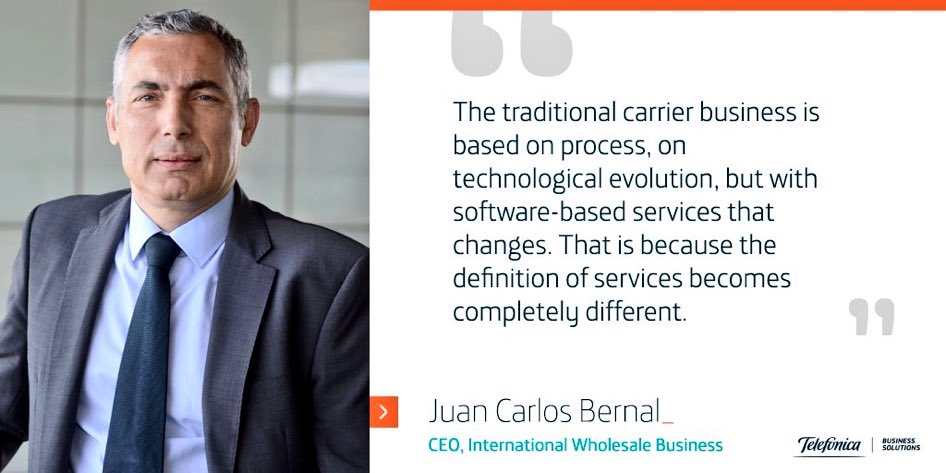 EvanKirstel's tweet image. Juan Carlos Bernal explains how #carriers must adapt on #DigitalTransformation journey goo.gl/KsFNoQ   “#softwarization” #SDN #NFV #TIWS @telefonicab2b #cloud #telecom #telco #telecoms