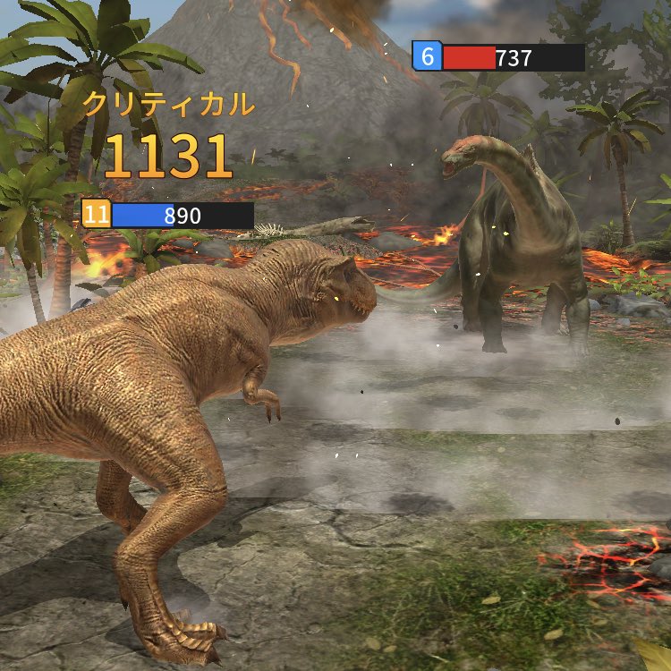 あくろ ティラノサウルス対アルゼンチノサウルスとか小学生が考えそうなドリームマッチが実現した T Co Wgqdcieem5 Twitter