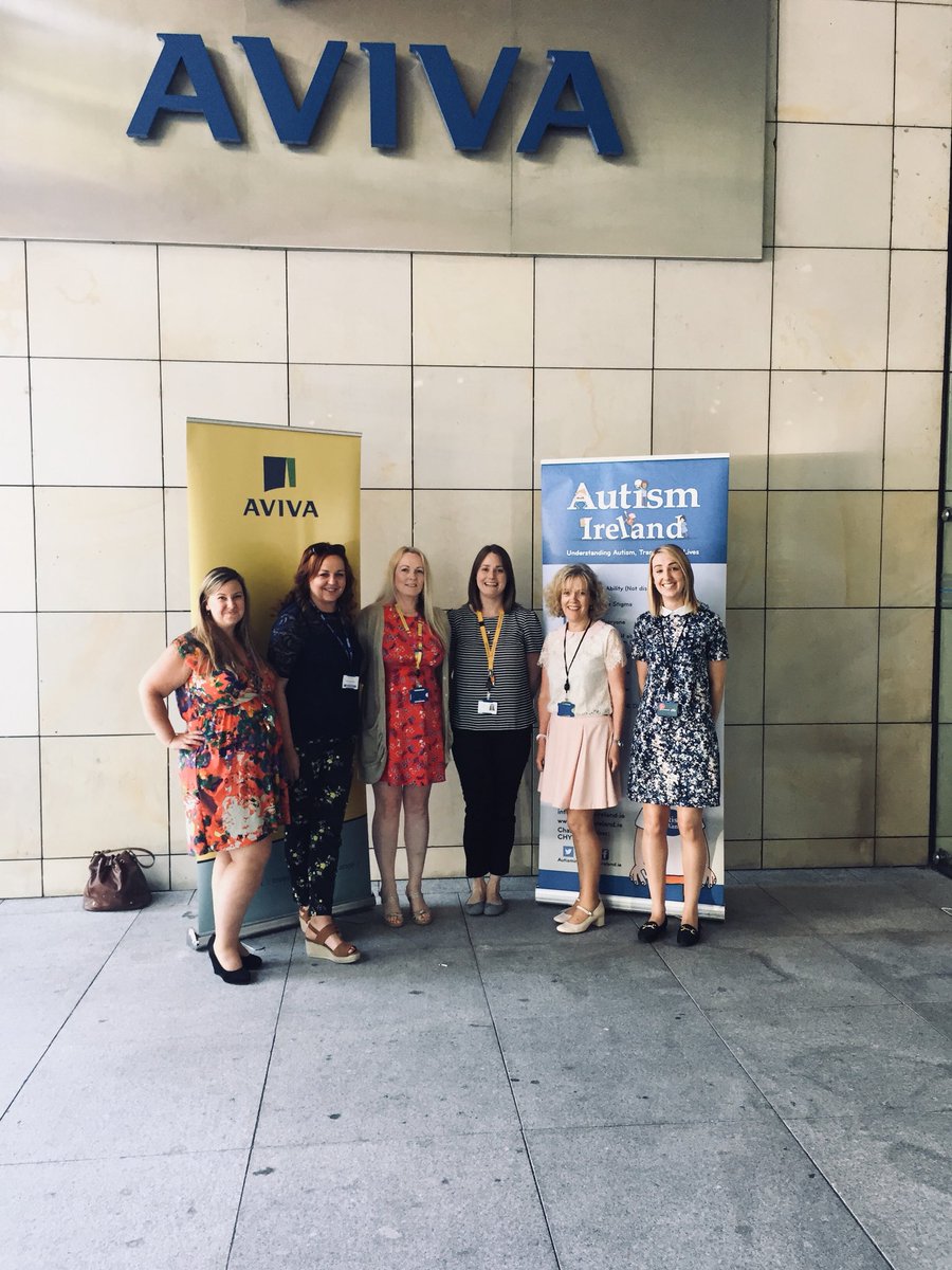 <a href="/AVIVAIRELAND/">AVIVA</a> We are delighted to announce Aviva as a charity partner for the rest of 2018. Lots of great plans together 💙 #AutismAwareness