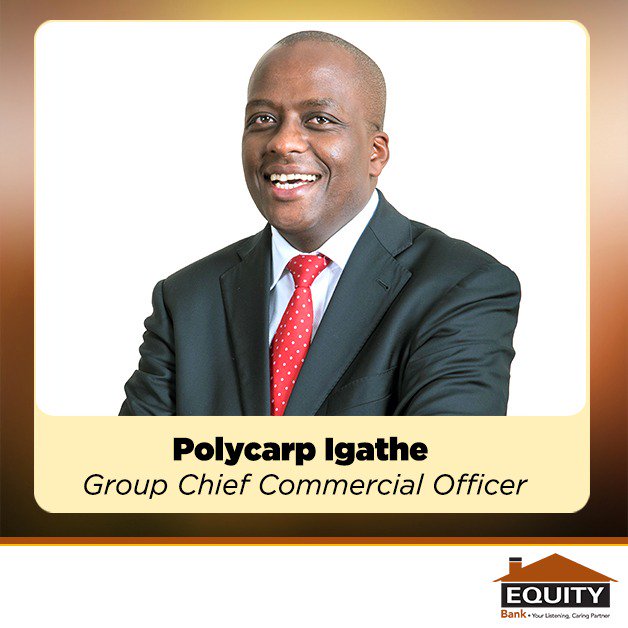 UgEquityBank's tweet photo. We are excited to welcome Polycarp Igathe to our Equity Family. Polycarp is the Group Chief Commercial Officer. (https://t.co/rI5uMcRnCu  ) @IgathePolycarp https://t.co/2rCj8RwFNw