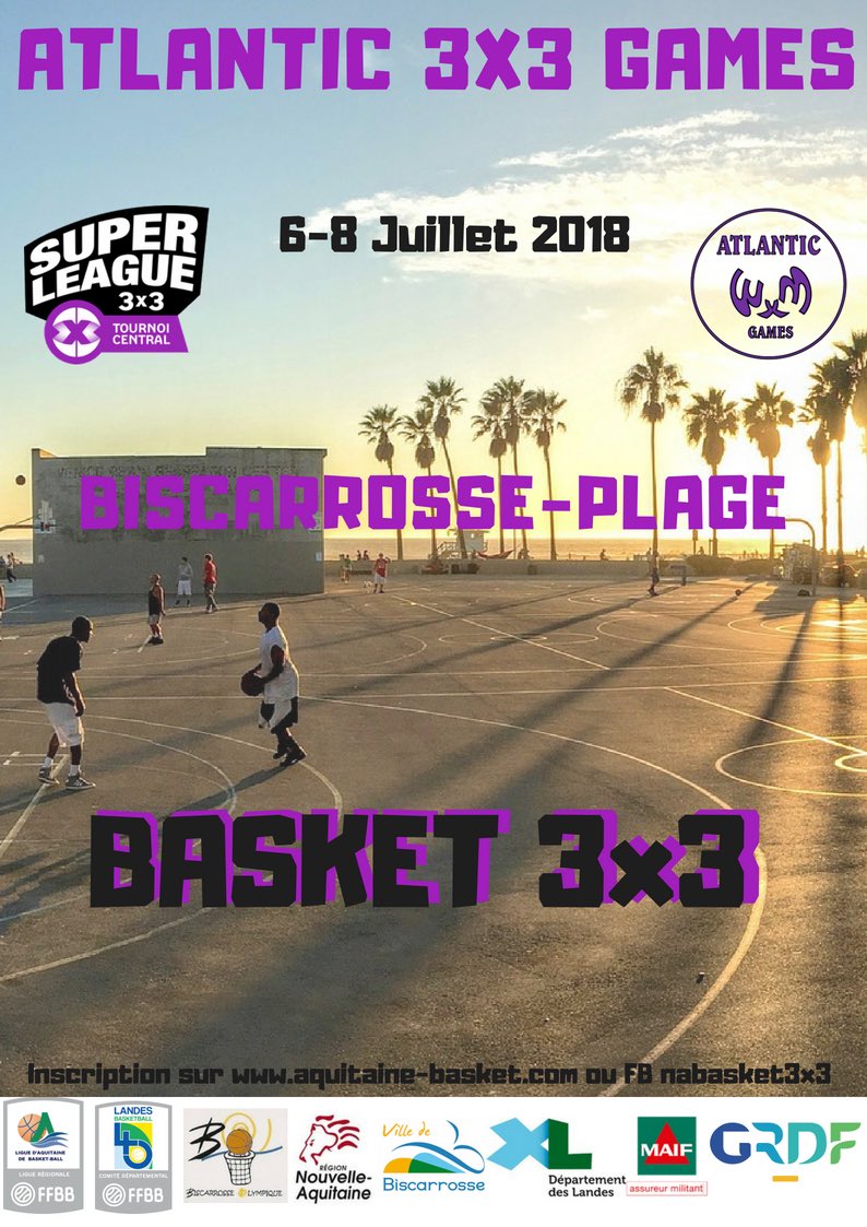 C’est ce week-end à Biscarrosse !

#nouvelleaquitainebasket #basket40
<a href="/pierredufau/">Pierre DUFAU</a>
