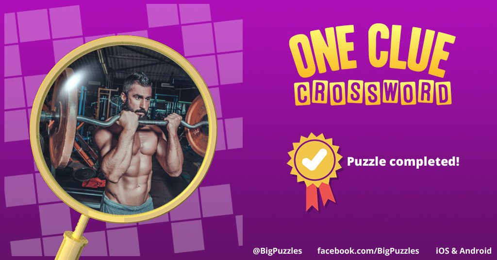 _White_Crane's tweet photo. I completed a puzzle in One Clue Crossword. Play now for free!
https://t.co/BHJomSdljt #OneClueCrossword https://t.co/jlHLB9ObmJ