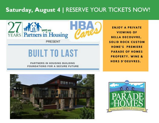 hbacares's tweet photo. Support Partners in Housing and HBA Cares on August 4 as they co-host a private viewing of a premier 2018 Parade of Homes property. Wine and hors d'oeuvres provided. Purchase tickets at https://t.co/8dzG2tZmFR.

#hbacares #partnersinhousing #buildingcommunity #builttolast https://t.co/dwTUdRKCaP