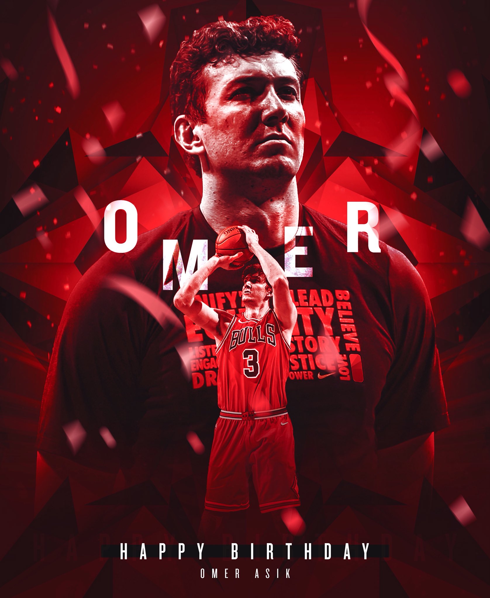 Help us wish Omer Asik a Happy Birthday!

Happy Birthday, Omer   