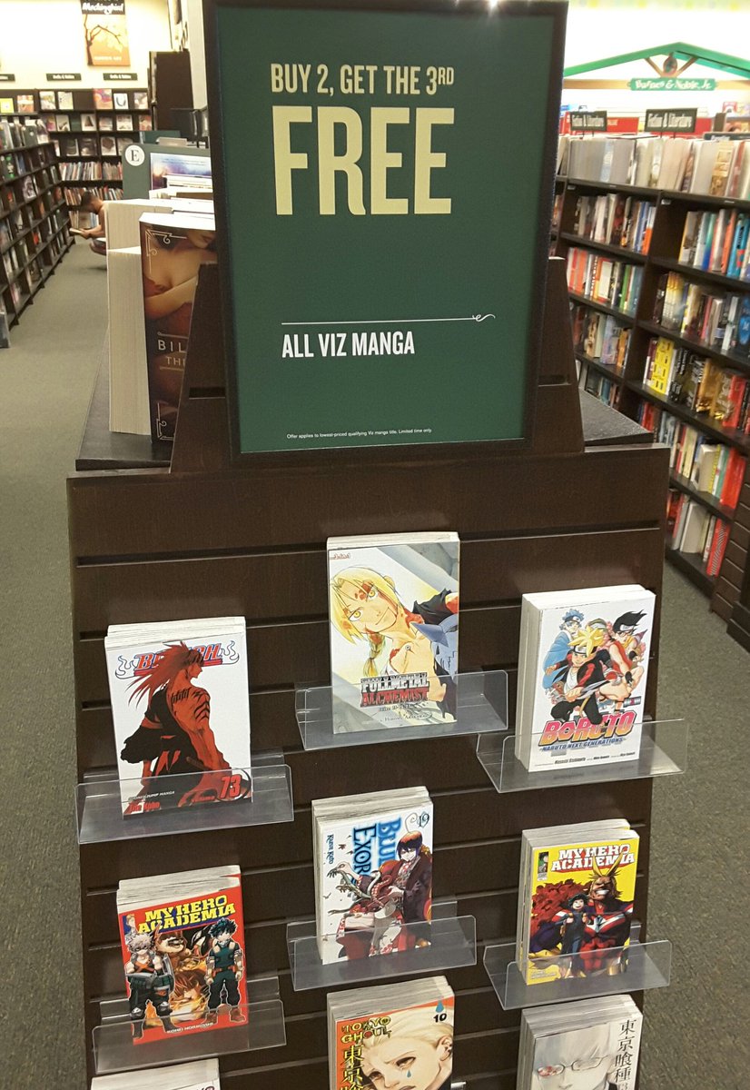 Barnes Noble La Crosse Exciting Vizmedia Sale Viz Manga