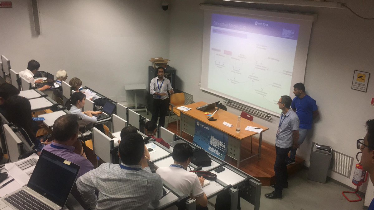 KorinusWaimbo's tweet photo. Just delivered my presentation to the #HIC2018 conference today.
The talk about:
#WEFNexus
#HumanDevelopment
#Indonesia
#IntegratedModel
#SystemDynamicsModelling
Thanks to @H2ODraganSavic
and Prof.Memon for supervising the work.
Thanks also to @LPDP_RI for funding. https://t.co/W4JIGzeqnN