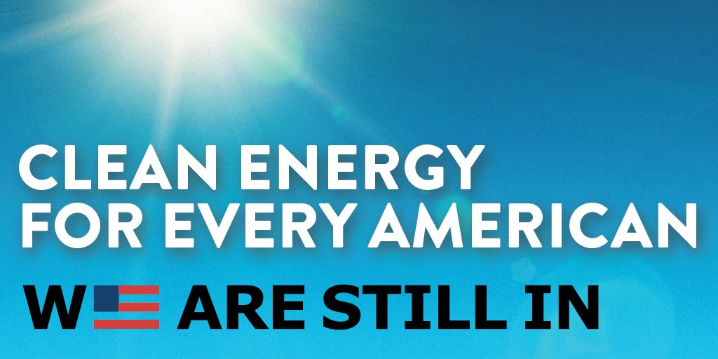 BCSECleanEnergy's tweet photo. On this 4th of July catch up on what cities, states, tribes, businesses, universities, religious groups, cultural institutions and more are doing to take the action on #climate across America. https://t.co/9jtUB9lVuo #cleanenergydelivers https://t.co/5AzneK2mZb