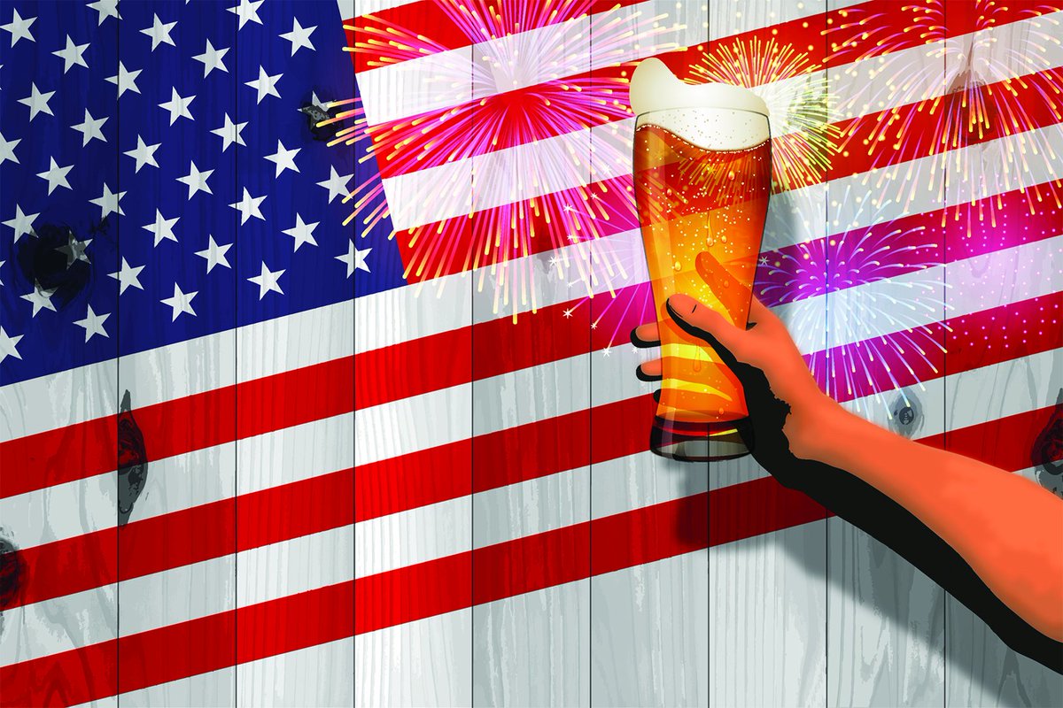 Cheers to your freedom! #HappyFourthOfJuly #Beer