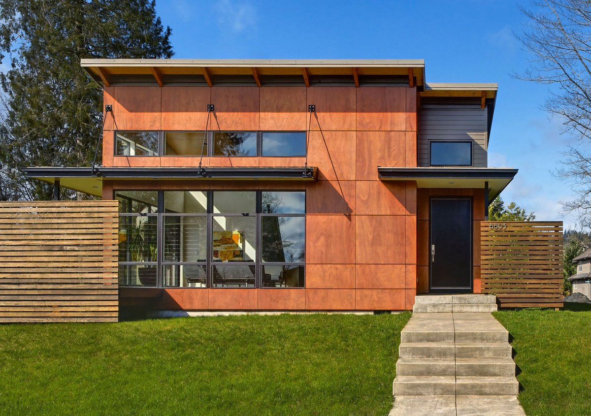 Elemental_ie's tweet photo. We're loving this Irish summer, it makes all of the buildings with our cladding on it look fantastic! Long may the sunshine last. This house has Parklex - a maintenance free timber cladding. https://t.co/GjAZeSy6ur #rainscreen #realtimberveneer #bbacertified https://t.co/yQ45hYqkuU