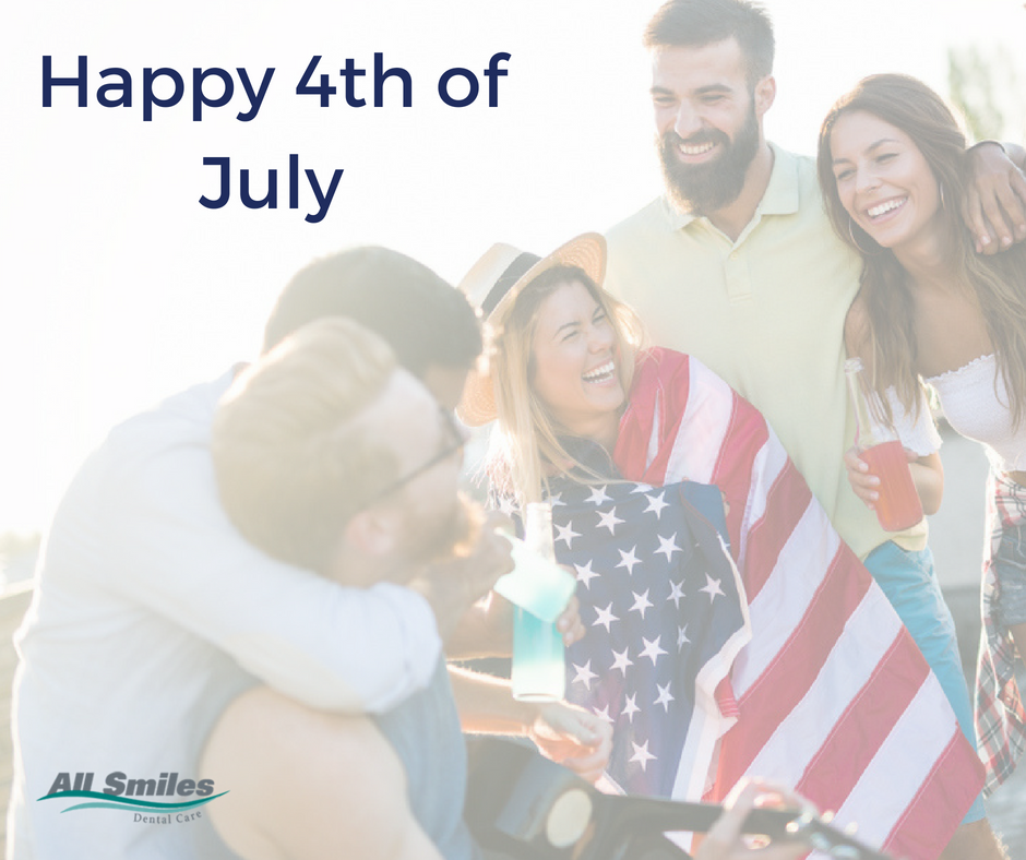 Happy 4th of July from All Smiles Dental Care!
