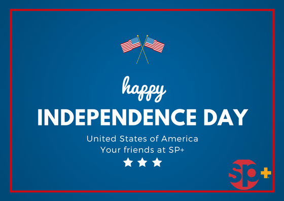 SPPlusCorp's tweet image. Happy Independence Day America! Your friends at SP+🇺🇸
