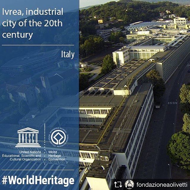 Repost from @fondazioneaolivetti #ivreaunesco 👏🏻👏🏻👏🏻 Ivrea è il 54° sito Unesco italiano. La città industriale del XX secolo è ufficialmente nella lista del patrimonio mondiale
#unesco #ivrea #worldheritage #Canavese #igerspiemonte #turismotorino