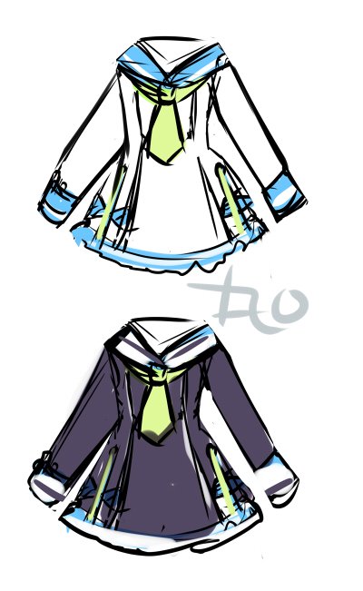 描きたい服メモ 