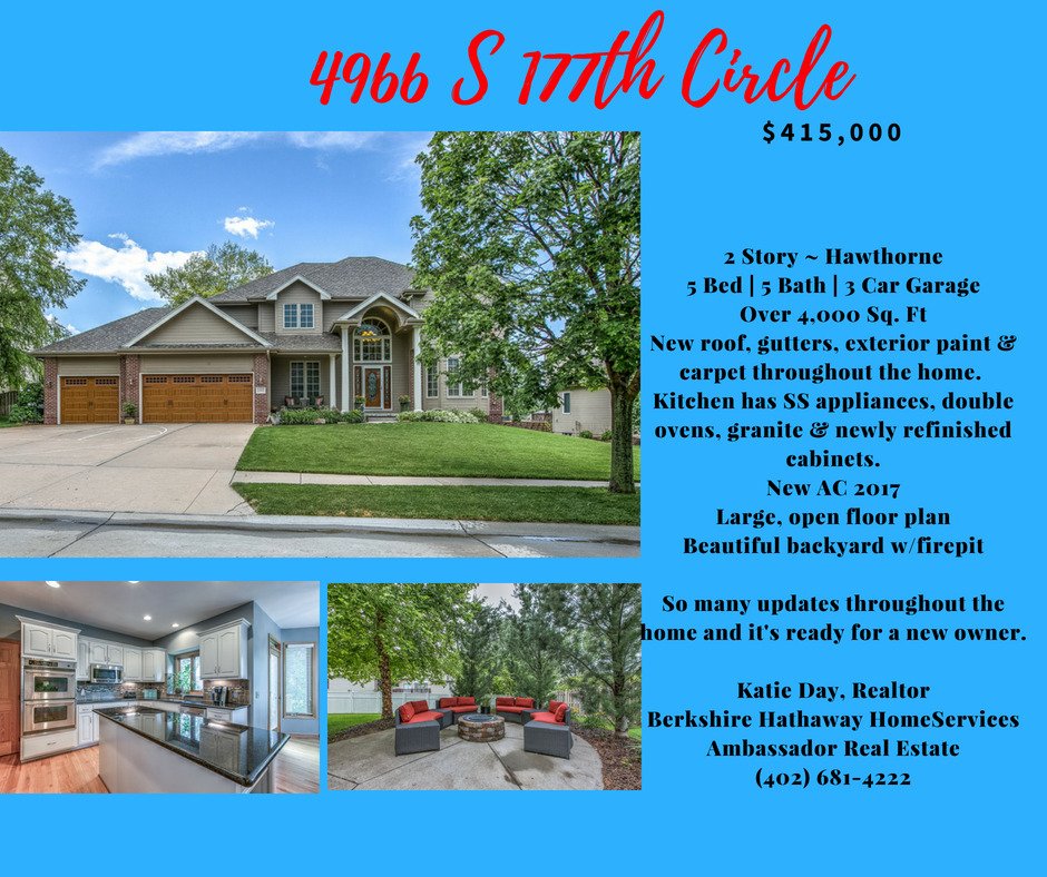 KatieSells4U's tweet photo. #OmahaHomes #RealEstateForSale #Millard #HomeForSale https://t.co/p6hgSYeEo3
