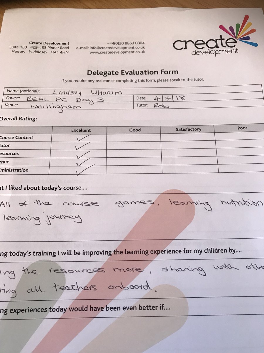 creator_rob's tweet photo. @NorthSuffolkSG some great fback from today’s realPE course day3 @Create_Dev https://t.co/gV0xzFR36w