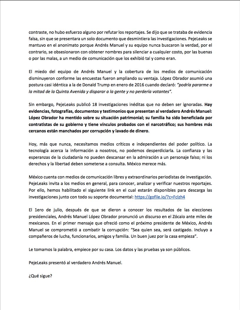 PejeLeaks.org tweet media