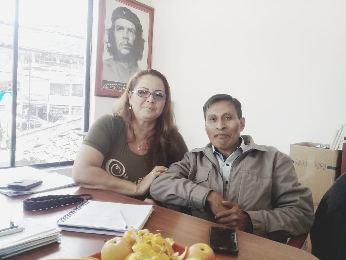 cloccp1's tweet photo. JOSE AGUALSACA- FEI, durante la reunión de la CLOC que se lleva a cabo en Quito, dijo: En estos momentos es urgente y necesario que tomemos una posición de la lucha de clases en beneficio de los sectores campesinos y populares. https://t.co/9RcNKP5Xbf