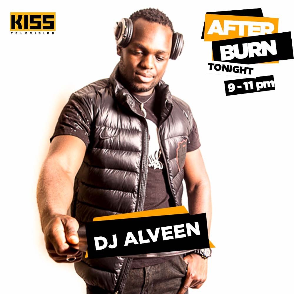 KeepItKiss's tweet photo. Tonight's guest is @DjAlveenKenya. Catch him LIVE from 9:30pm. #TeamAfterburn @AfterburnKISS https://t.co/oW4S9CvBNS