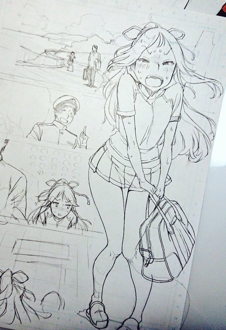 あ～もうっ!またネームも作らじと原稿始める～( ё皿ё )っつ 