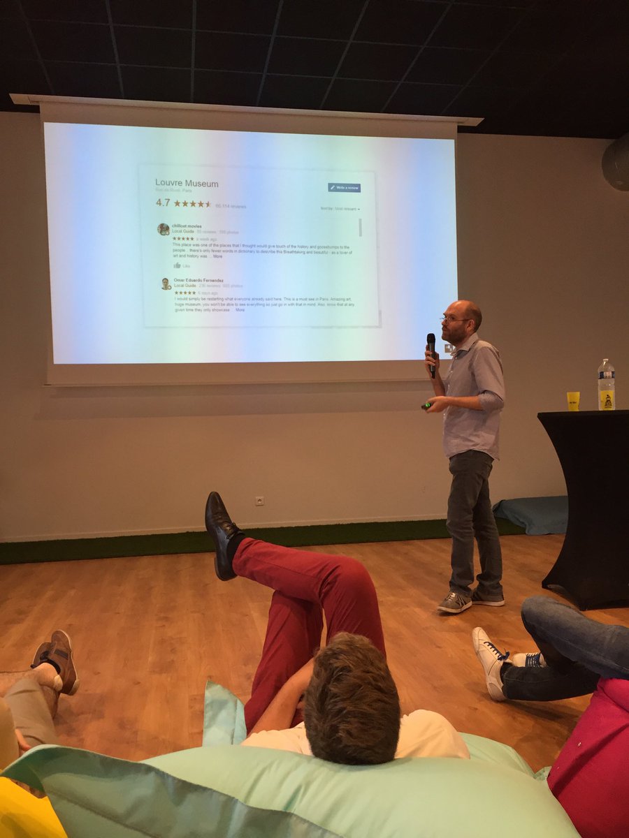 Début de notre Meetup tourangeau, ⁦@fhouste⁩ aux manettes ! #etourisme #Tours