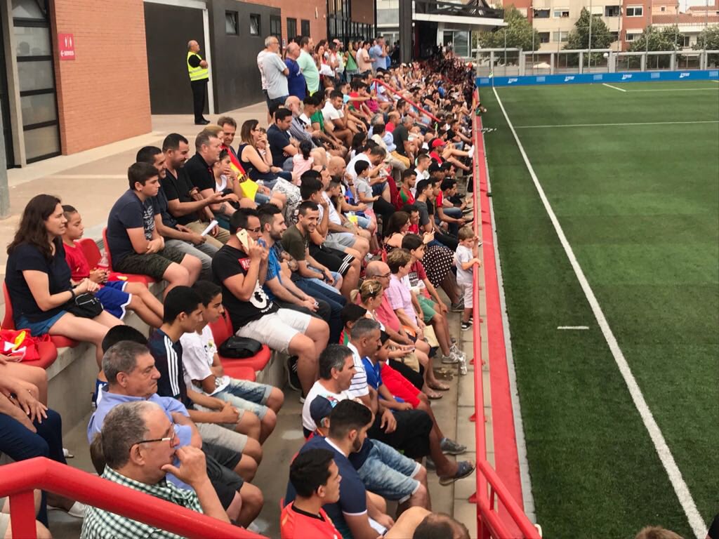 ¡Gracias a La Pobla de Mafumet y al <a href="/CFPoblaMafumet/">CF POBLA DE MAFUMET</a> por formar parte del legado y la historia de #Tarragona2018!