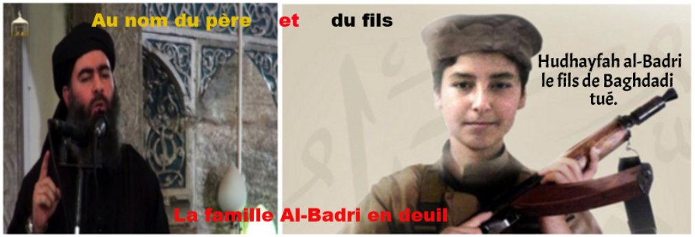 KneRokhaya's tweet photo. 1- Inali laahi wa ina Ilayhi Raajihuun. A Dieu nous appartenons, à Dieu nous retournerons. Chaque âme goûtera à la mort » (Sourate 3, verset 185) et le fils de #baghdadi le chef #daeshien n’est pas une exception, encore moins son père. https://t.co/wBp92fYnT8