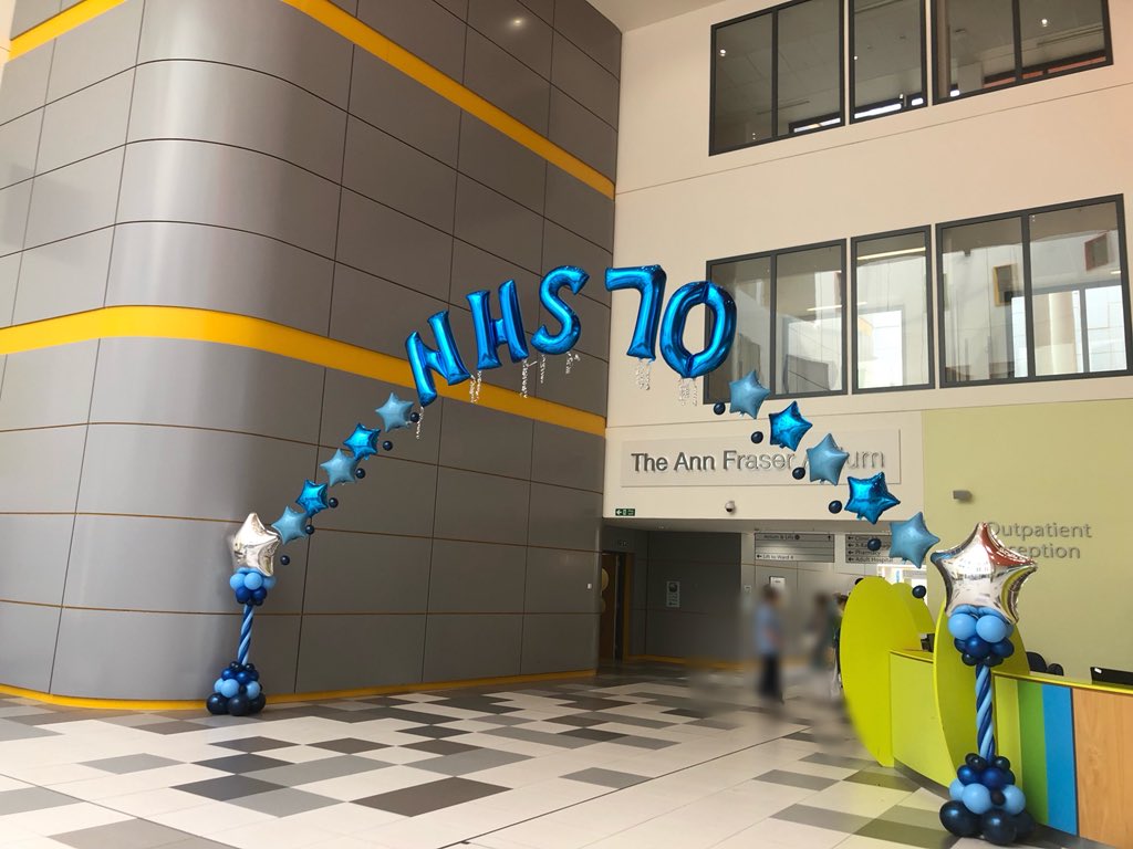 pam_mcgoldrick's tweet photo. All prepared for celebrations in the RHC Glasgow tomorrow!@jenfrodgers @CoralBrady @GCH_Charity @alysonwalkerRHC @NHSGGC @jasonleitch https://t.co/A1ib6cj9Tw