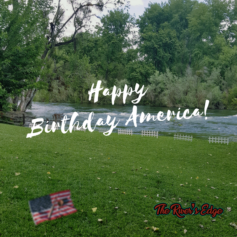 TheRiversEdge4's tweet photo. Happy Birthday America!  Happy 4th of July! #happy4th #happybirthday #independenceday #fourthofjuly #knightsferry #theriversedge https://t.co/wAdwXjGjvf