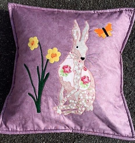 Create your own Henrietta Hare #cushion today for only £7.50!!  ow.ly/eba430kGt7M