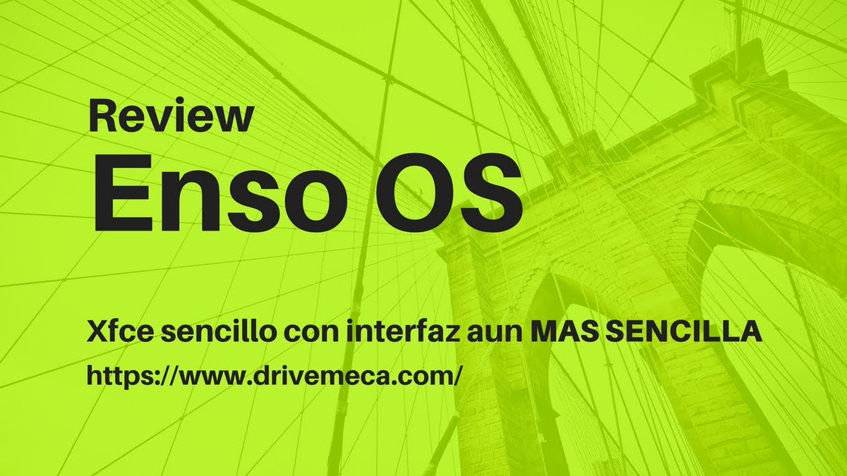 drivemeca's tweet image. #EnsoOS Review 💡 | #Xfce sencillo con interfaz aun mas sencilla 😘 buff.ly/2KQbwdL