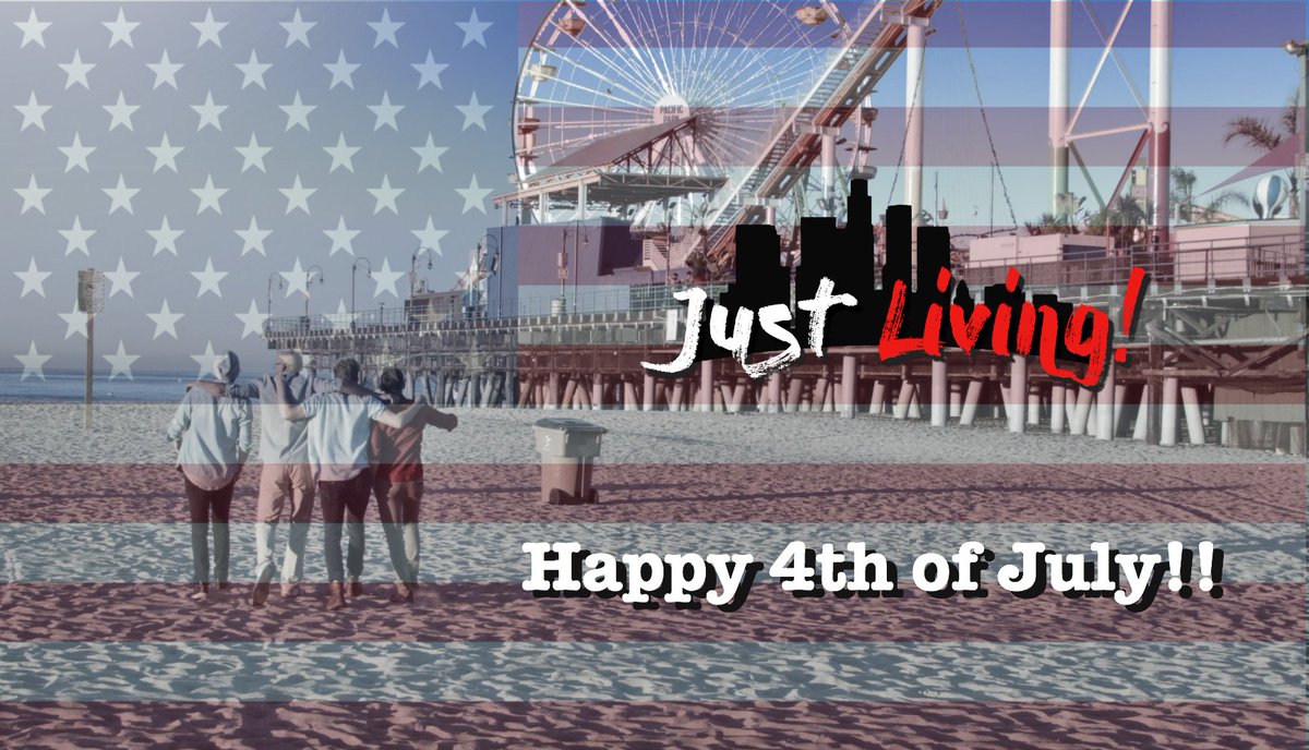 JustLivingWeb's tweet photo. Happy 4th of July

#justliving #newmedia #newshow #amazonvideo #vimeoondemand #Happy4thofJuly #friendship #friends #USA #shortformcomedy #hollywood #santamonicapier #newcomedy https://t.co/DFj6g4b0Dq