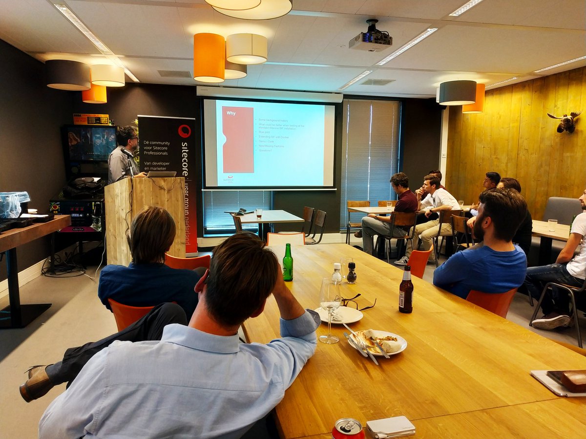 After <a href="/GaryWenneker/">Gary Wenneker</a>'s first talk we start the second session by <a href="/jspathome/">Jeroen Speldekamp</a> on standardisation of #sitecore dev installations <a href="/SUG_NL/">SUG_NL</a> <a href="/ShareValueNL/">ShareValue</a>