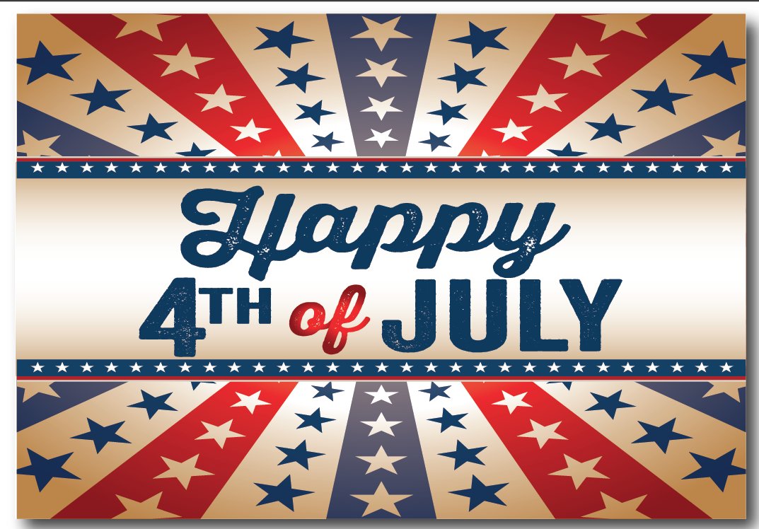 July 4th Holiday Wishes Noah Phillips On Twitter: "Wishing Everyone A Happy 4Th Of July Holiday!  Https://T.co/Dx8Pbsonhl" / Twitter