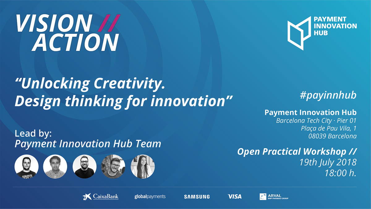 PayInnHub's tweet photo. 📢¡Reserva el próximo 19/07 en tu agenda! Nuestro equipo realizará un workshop sobre cómo aplicar la metodología #DesignThinking para resolver desafíos y crear nuevas soluciones.
👉A las 18 horas en el #Pier01
Más información: https://t.co/OmInXBINbP https://t.co/MUsgMCrrSW